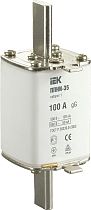 Вставка плавкая ППНИ-35 100А габарит 1  IEK