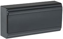 Корпус модульный пластиковый ЩРН-П-18 IP41 навесной PRIME черный  IEK