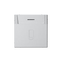 ArtGallery Алюминий Выключатель карточный 10А, без задержки времени, быстр.клемм Systeme Electric (Schneider Electric)