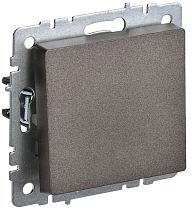 BRITE Выключатель 1-клавишный 10А ВС10-1-0-БрТБ темная бронза IEK BRITE Выключатель 1-клавишный 10А ВС10-1-0-БрТБ темная бронза IEK