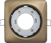 Светильник Navigator 93 025 NGX-S2-007-GX53 (Квадрат черненая бронза) Светильник Navigator 93 025 NGX-S2-007-GX53 (Квадрат черненая бронза)