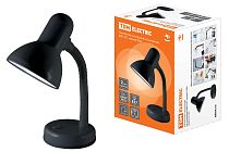 Светильник настольный на основании 60Вт, E27 черный  TDM