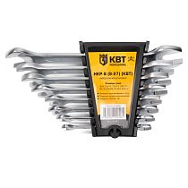 Набор гаечных рожковых ключей НКР-8 (8-27) КВТ