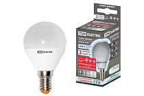 Лампа светодиодная FG45-6 Вт-230 В-4000 К–E14 "Лампа-ДИММЕР"  TDM Лампа светодиодная FG45-6 Вт-230 В-4000 К–E14 "Лампа-ДИММЕР"  TDM