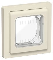 FLITE Рамка 1-местная IP55 Рпро-1-55-ФлСл сливочный IEK