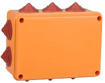 Коробка распаячная огнестойкая ПС 150х110х70 6P 6кв.мм IP55 10 вводов  IEK