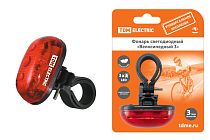 Фонарь светодиодный "Велосипедный 3" 3 режима работы, 3 LED, 20 лм/Вт 2*AAA  TDM