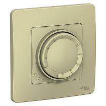 Blanca скрытая установка Бежевый Светорегулятор (диммер) поворот-нажим. универсальный, 400ВТ Systeme Electric (Schneider Electric)