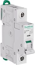 Systeme9 Автоматический выключатель (АВ) C 1A 1P 6kA 230В Systeme Electric