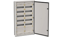 Корпус металлический TITAN 5 ЩРв-144 (2х72) 1005х625х130мм IP31 серый (одна дверь)  IEK