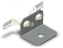 Кронштейн для шины заземления DKC