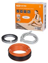 Двухжильный теплый пол в стяжку "ПРОФИ", 79 м, 1600 Вт, S укладки 9,4-13,3 м², монтажная лента,  TDM