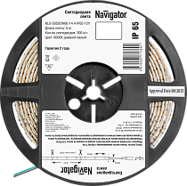 Лента светодиодная Navigator NLS-5050СW60-14.4-IP65-12V R5 14.4Вт/м уп. 5м Лента светодиодная Navigator NLS-5050СW60-14.4-IP65-12V R5 14.4Вт/м уп. 5м
