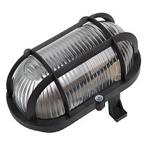 Светильник НБП 02-60-004.03 "ЕВРО" с решеткой черный