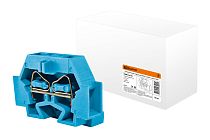 Микроклемма модульная МКМ 2,5мм2 синяя  TDM