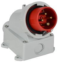 Вилка стационарная ССИ-5142 16А-6ч/380В 3P+PE IP67 IEK