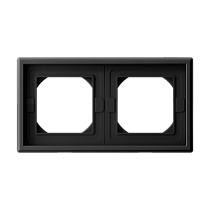 ArtGallery Aqua Карбон Рамка 2-постовая IP44 Systeme Electric (Schneider Electric)