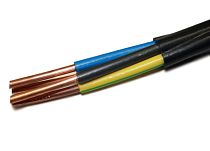 Кабель медный с низким дымо/газовыделением ВВГнг(А)-LS 4х1,5 одножил.