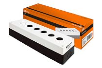Корпус КП105(6) для кнопок 5(6) мест белый  TDM