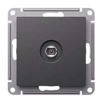 AtlasDesign Базальт TV АНТЕННА коннектор, механизм Systeme Electric (Schneider Electric)