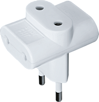 Разветвитель 3 гнезда без заземления NAD-FT-3X-WH Navigator