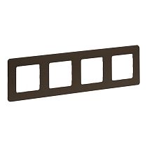 INSPIRIA Рамка 4-местная бронза