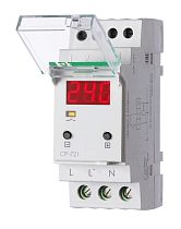 Реле контроля напряжения CP-721 индикация напряжения в сети Евроавтоматика F&F