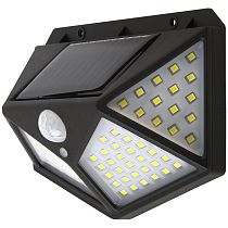 Светодиодный настенный светильник с солн.батареей GWSL-B2-12BT-1200MA-8H-IP65