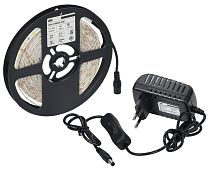 Комплект DIY (2835W60-4,8-IP65-12В 5м + др. + выкл.)  IEK