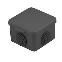 Коробка распаячная КМР-030-036, 4 мембр.ввода (65х65х50) чёрная EKF Коробка распаячная КМР-030-036, 4 мембр.ввода (65х65х50) чёрная EKF