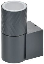 LIGHTING Светильник уличный 5107 настенный под лампу GU10 IP65 серый  IEK