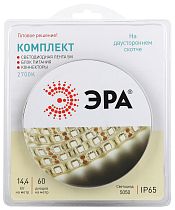 Комплект светодиодной ленты ЭРА 5050kit-14,4-60-12-IP65-2700-5m Комплект светодиодной ленты ЭРА 5050kit-14,4-60-12-IP65-2700-5m