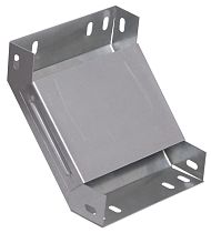 Угол для лотка вертикальный внутренний 90град. 500х100 с кр.  IEK