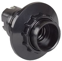 Патрон электрический E14 Пкб14-04-К11 с кольцом карболитовый черный  IEK