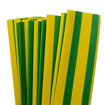 Термоусадочная трубка СВ–HFT 50/26 жел-зел 1м (5шт/упак)  ЭНЕРГИЯ