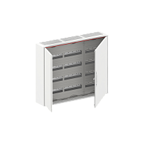 CA34VZ Шкаф 144 М навесной IP44, 650x800x160 с расстоянием между DIN-рейками 125 мм и винтовыми клеммами N/PE  ABB