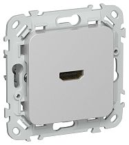 FLITE Розетка HDMI РШДМА-ФлА алюминий IEK