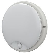 Светильник светодиодный ЖКХ ДПО 4200Д 12Вт IP54 6500К круг белый ИК ДД  IEK