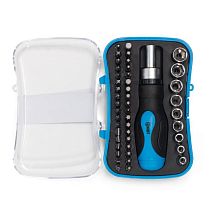 Набор отвертка с битами "Мастер" НБ-46 КВТ