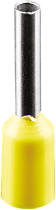 Наконечник Navigator NET-E1008 Е-гильзы НШВИ Желт. (уп.100шт)