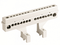 Клеммный блок (2х8мод. + суппорты) в комплекте с крепежом DKC