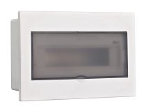 Корпус пласт. навесной прозр. дв. 1 ряд 13 мод. IP41 ЩРН-П