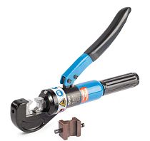 Пресс гидравлический ручной для опрессовки наконечников до 70 мм² и резки болтов Ø до 12 мм (КВТ