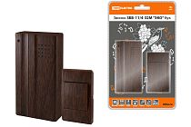 Звонок ЗББ-11/4-32М "ЭКО" бук (беспр., бат.)  TDM