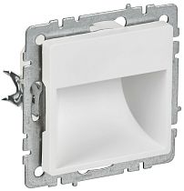 BRITE Подсветка светодиодная встраиваемая ПЛ20-БрАБ арктический белый IEK BRITE Подсветка светодиодная встраиваемая ПЛ20-БрАБ арктический белый IEK