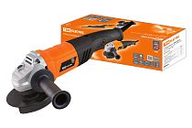Угловая шлифмашина УШМ 1200/125, мощ. 1200 Вт, диск 125 мм, 11000 об/мин, шнур 3 м, "Рубин"  TDM