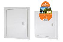 Люк ревизионный с ручкой 150х150, белый  TDM