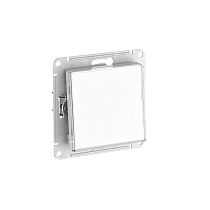 AtlasDesign Белый ART Выключатель 1-кл., сх.1, 10АХ, мех., быстрозажим. клемм