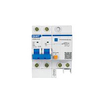 Дифференциальный автомат NXBLE-63 2P C16 30mA тип AC 6kA (R) CHINT