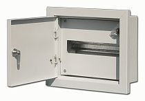 Корпус металлический встраиваемый 280х330х120, 12 модулей  IP31, ЩРВ-12  DEKraft